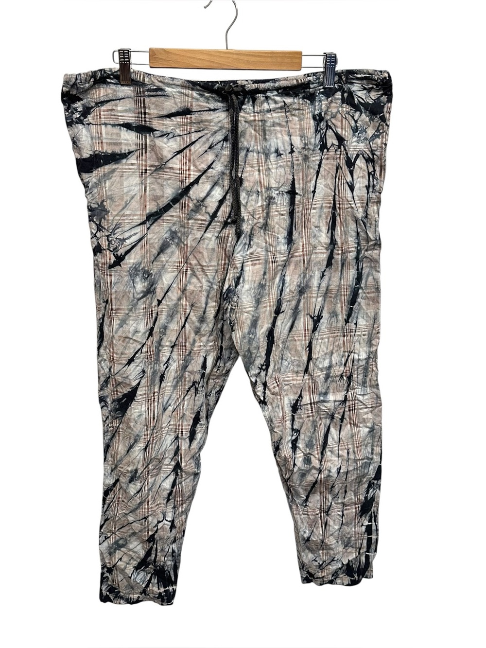 Skidz unisex festival pants boho hippie tie dye one size streetwear